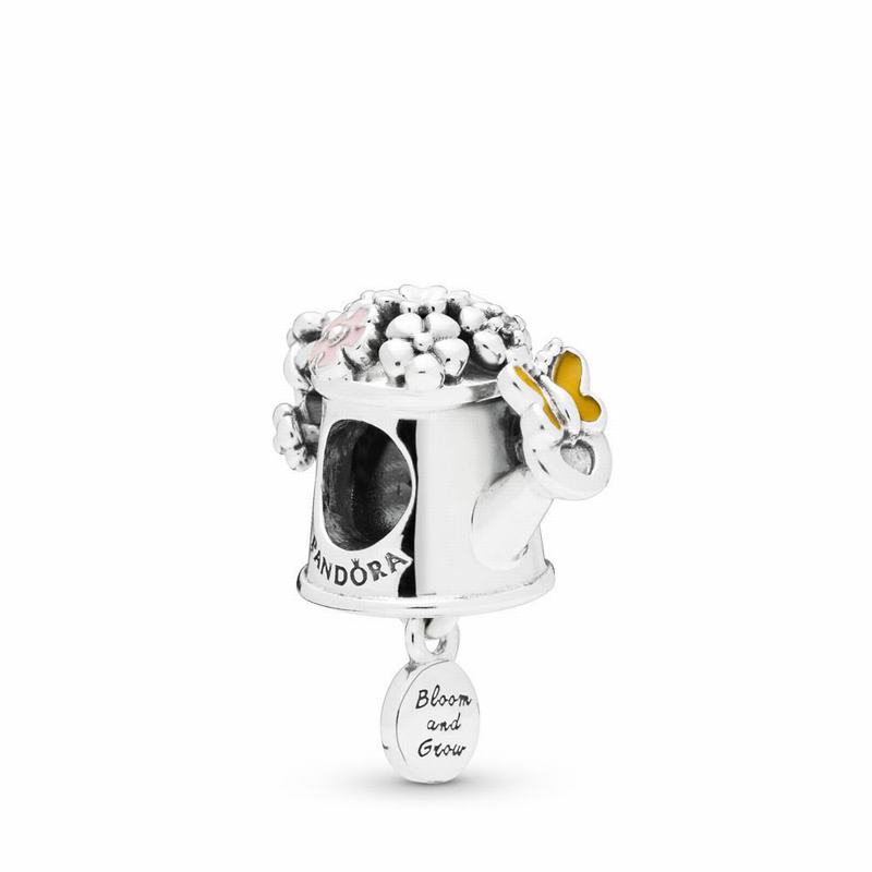 Pandora Australia Blooming Watering Can Charm - Sterling Silver | KPZHIX259